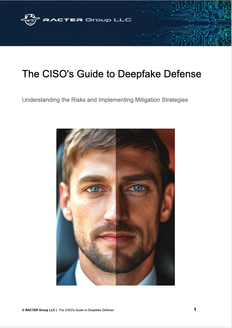 The CISO's Guide to Deepfake Defense